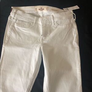 Hollister White Jeans